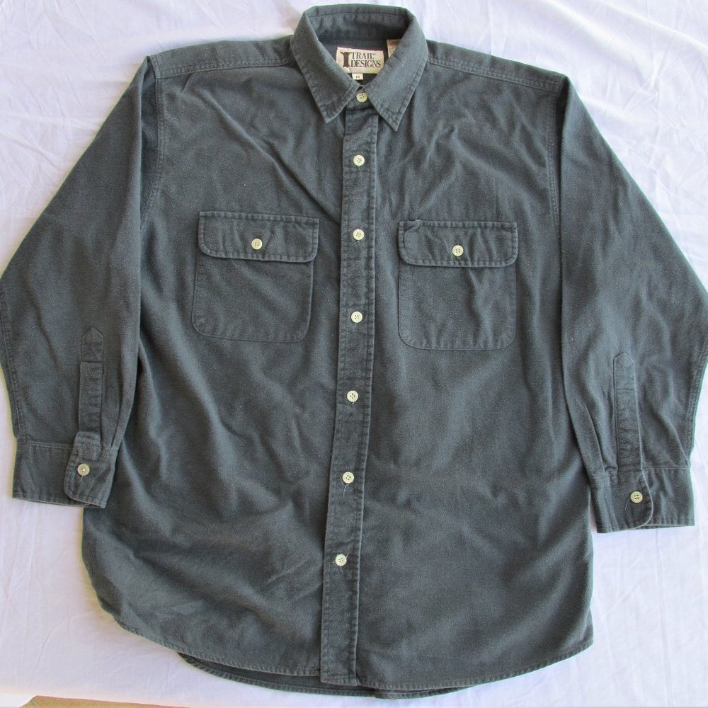 Trail Designs Men's Cotton Chamois Shirt Size Med.